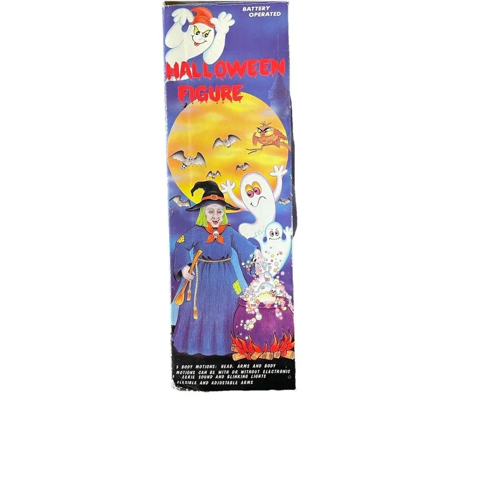 Vintage 1988 Halloween Witch 16